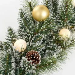 Black Box Trees Kaprun Guirlande met Verlichting - L270 x Ø25 cm - Goud