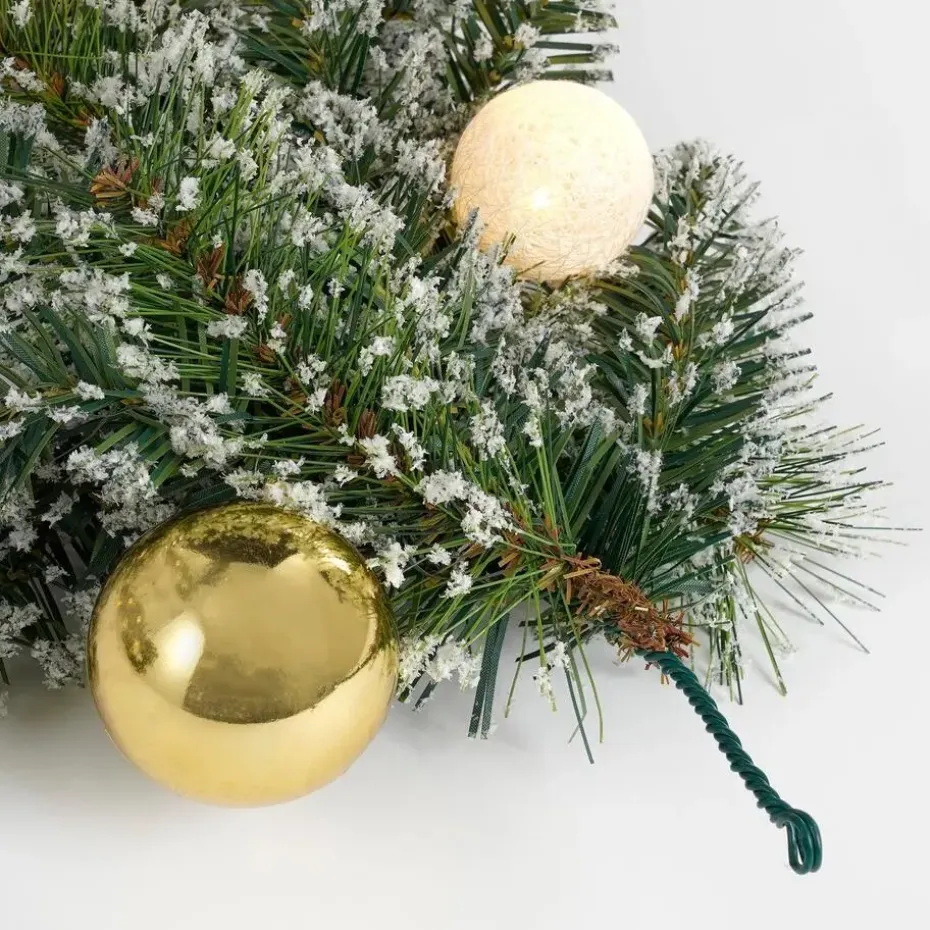 Black Box Trees Kaprun Guirlande met Verlichting - L270 x Ø25 cm - Goud