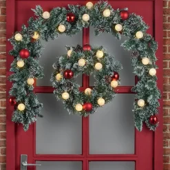 Black Box Trees Kaprun Kerstkrans met Verlichting - Ø45 cm