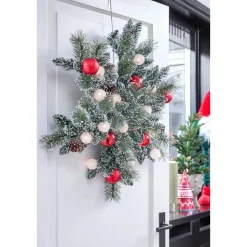 Black Box Trees Kaprun Kerstkrans Ster met Verlichting - Ø90 cm