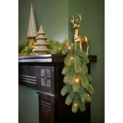 Black Box Trees Nagoya Guirlande met Verlichting - L270 x Ø20 cm - Groen