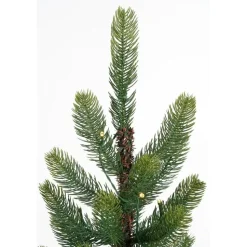 Black Box Trees Nagoya Set van 2 Kerstbomen en 1 Krans - H90 x Ø45 cm