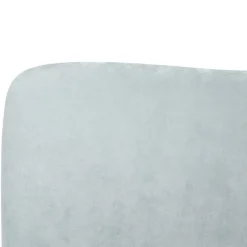 BLAGNAC - Tweepersoonsbed - Lichtblauw - 140 x 200 cm - Stof