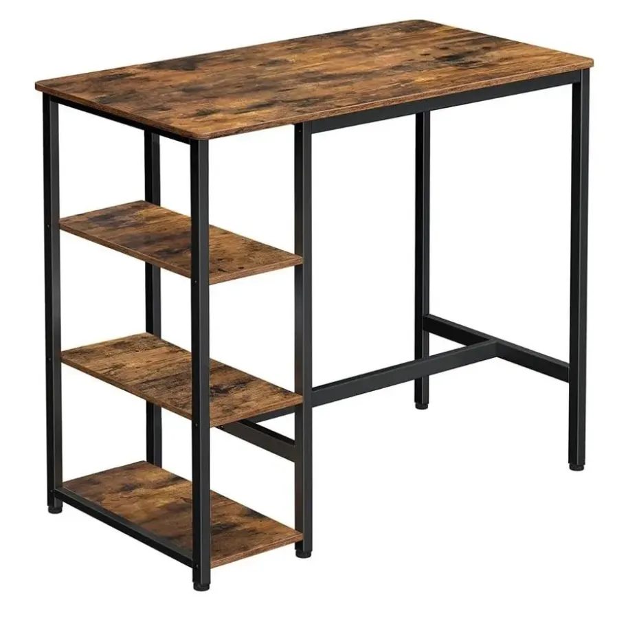 Bobbel Home - Bartafel - Donkerbruin - 109 x 60 x 100 cm