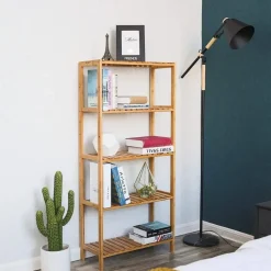 Bobbel Home - Opbergrek- Bamboe - 5 Planken