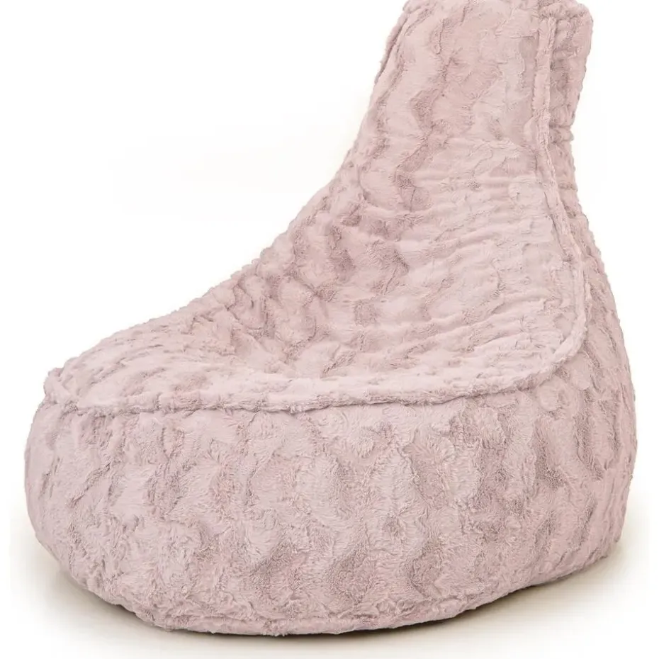 Bobbel Home - Zitzak Stoelvorm - Florance - Faux fur - Zitstoel - 100 liter