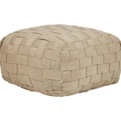 BODLA - Buitenpoef - Beige - 50 x 50 cm - Synthetisch materiaal