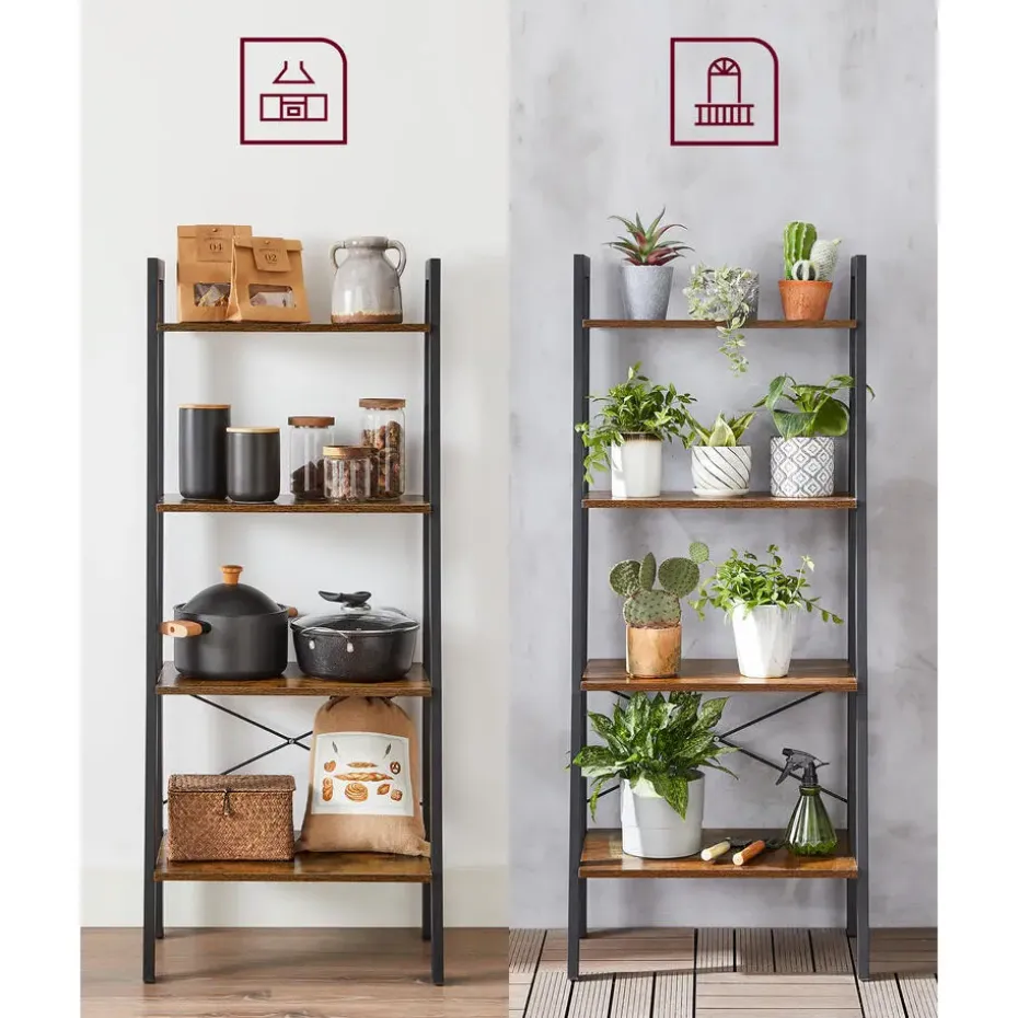 Boekenkast - Vintage Kast - 137,5 x 56 x 34 CM