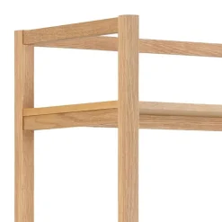 Boekenkast Naturel - 80x40x199,2cm - Mista