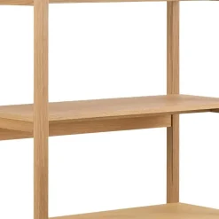 Boekenkast Naturel - 80x40x199,2cm - Mista