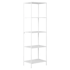Boekenkast Wit Metaal - 4 planken - 51x36x170cm - Vita