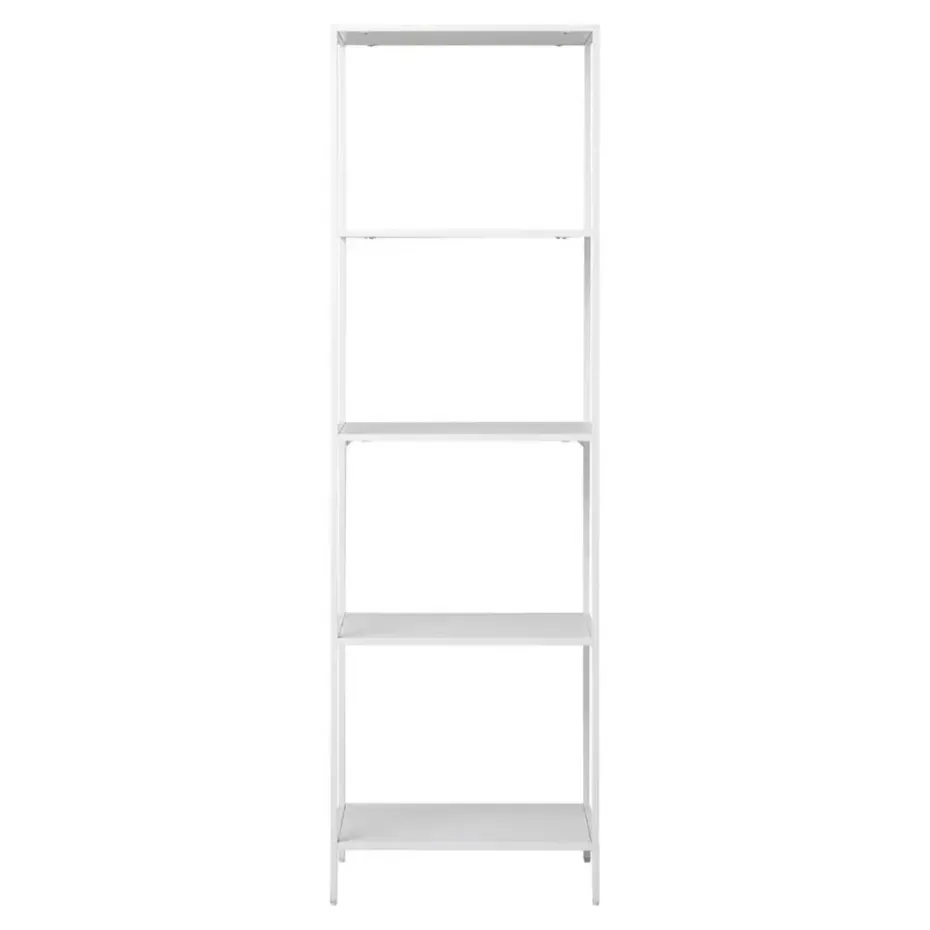 Boekenkast Wit Metaal - 4 planken - 51x36x170cm - Vita