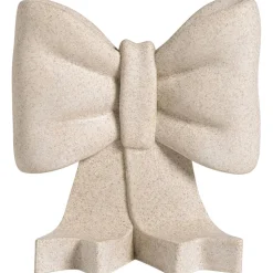 Boekensteun Strik - off-white - 16x15x7 cm