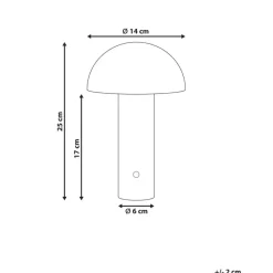 BOJO - Tafellamp - Donkergroen - IJzer