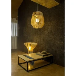 Bomerango Octopus S houten lampenkap small