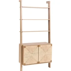 BONDI - Boekenkast - Lichtbruin - Spaanplaat/Papiertouw