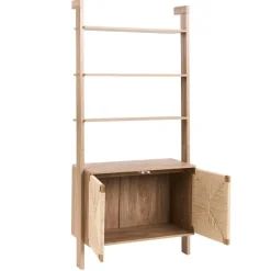 BONDI - Boekenkast - Lichtbruin - Spaanplaat/Papiertouw