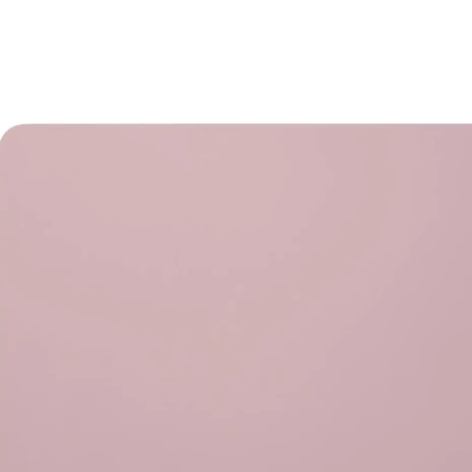 BONNAC - Eenpersoonsbed - Lichtroze - 90 x 200 cm - Dennenhout