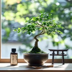 Bonsai - Carmona microphylla - Hoogte 25-30cm - ⌀20cm