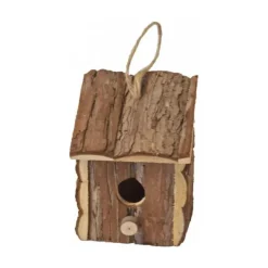 Boon Vogelhuisje - bruin - houten nestkastje - 16 cm