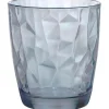 Bormioli Rocco Diamond waterglas - 39 cl - Blauw - Set-6
