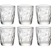 Bormioli Rocco waterglazen/sapglazen Diamond Dof - 6x - 390 ml
