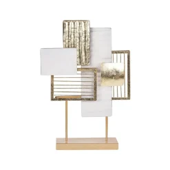 BORON - Decofiguur - Goud/Wit - Metaal