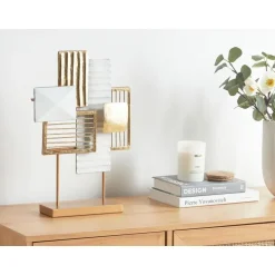 BORON - Decofiguur - Goud/Wit - Metaal