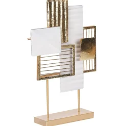 BORON - Decofiguur - Goud/Wit - Metaal