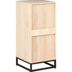 BOTWOOD - Ladekast 4 lades - Lichtbruin - Vezelplaat