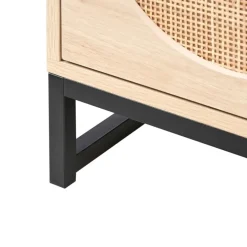 BOTWOOD - Ladekast 4 lades - Lichtbruin - Vezelplaat