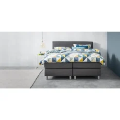 Boxcombinatie Alta 6-delig - donkergrijs - 160x200cm