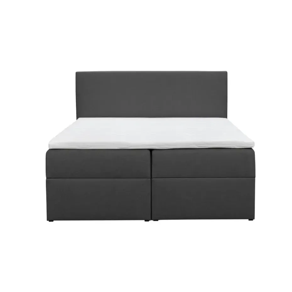 Boxcombinatie met opbergruimte Orebro 6-delig - antraciet - 180x200 cm