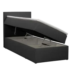 Boxcombinatie met opbergruimte Orebro 4-delig - antraciet - 90x200 cm