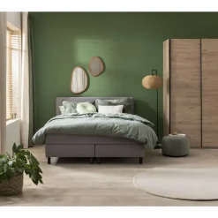 Boxcombinatie Varberg 5-delig - grijs - 120x200 cm