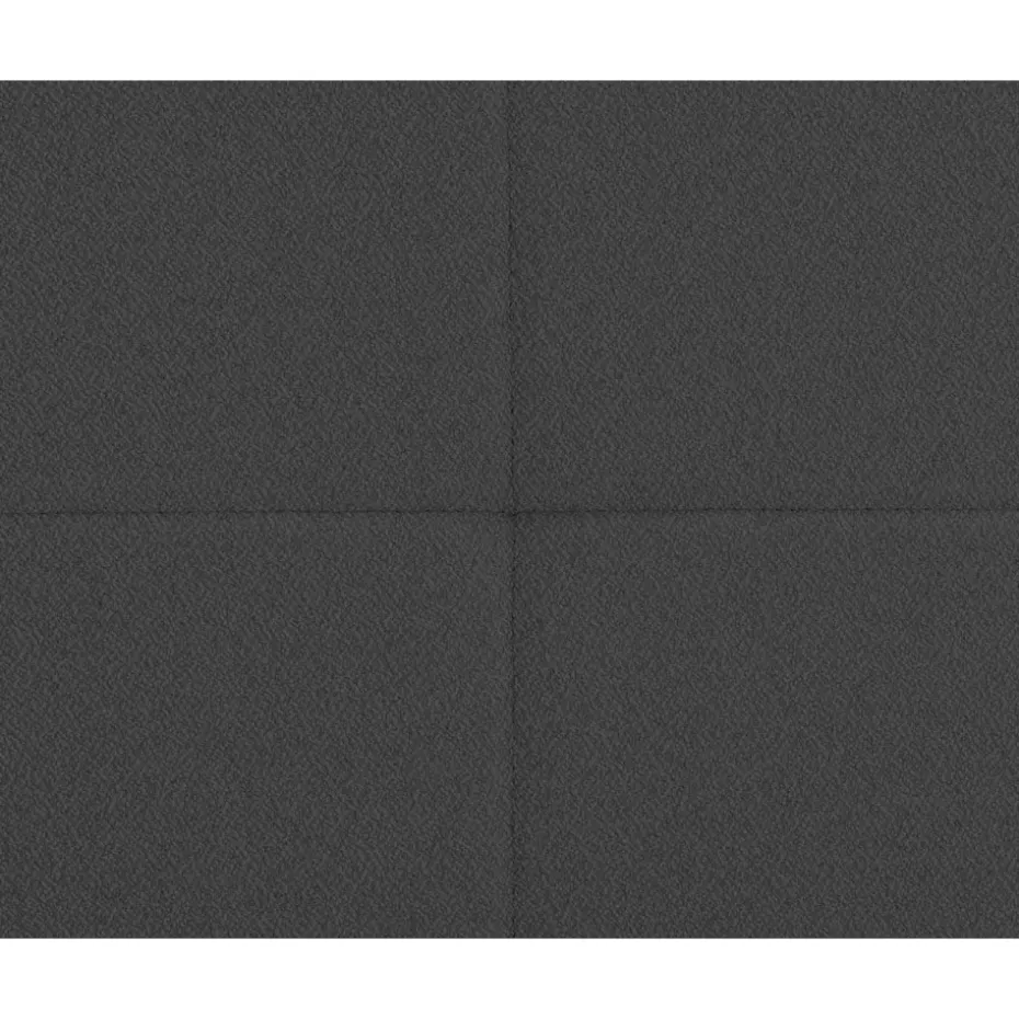 Boxspring Liv geblokt - antraciet - 160x200 cm - slanke poot