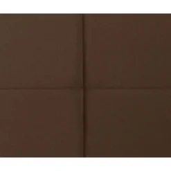 Boxspring Liv geblokt - bruin - 120x200 cm - slanke poot