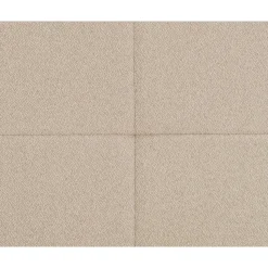 Boxspring met opbergruimte Liv geblokt - beige - 120x200 cm
