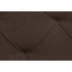 Boxspring met opbergruimte Liv geruit - donkerbruin - 90x200 cm