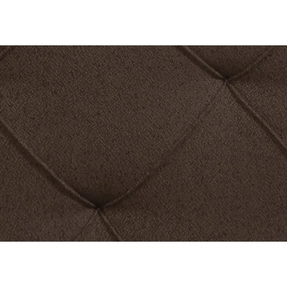 Boxspring met opbergruimte Liv geruit - donkerbruin - 180x200 cm