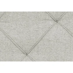 Boxspring met opbergruimte Liv geruit - ecru - 140x200 cm