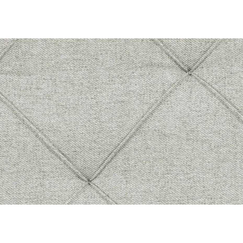 Boxspring met opbergruimte Liv geruit - ecru - 140x200 cm