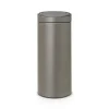 Brabantia Afvalverzamelaar 30L Platinum
