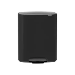 Brabantia Bo Hi Pedaalemmer 2 x 30 liter Matt Black