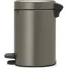Brabantia Pedaalemmer NewIcon - 3L - Platinum