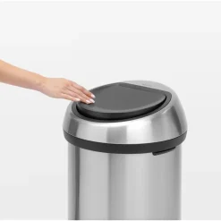 Brabantia Prullenbak Touch Bin - 60 liter