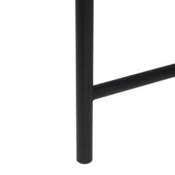 BRADLEY - Sidetable - Lichthout/Zwart - MDF