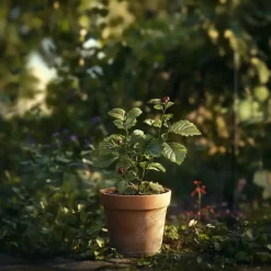 Bramenplant - Set van 2 - Rubus fruticosus 'Thornfree' - Hoogte 50-60cm - ⌀15cm