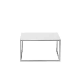 BREA - Salontafel - Wit - Veiligheidsglas