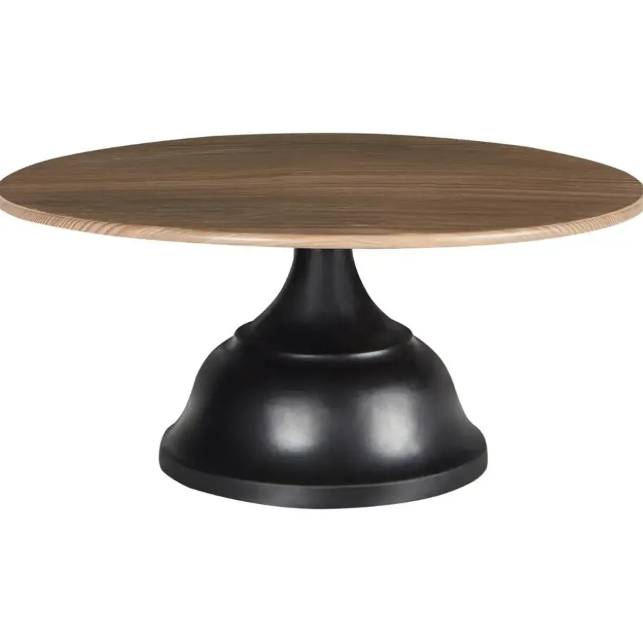 BRIOCHE - Gebaksstandaard - Zwart/Licht hout - IJzer/Hout